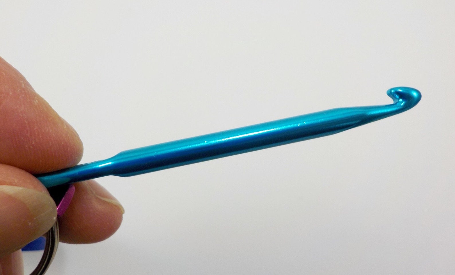 Crochet Hook Keychain Travel Crochet Kit Mini Crochet Hook Etsy