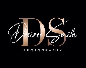 Signature Logo, Signature Logo Design, Rose Gold Logo, Makeup Logo, Signature Logo Realtor, Photography Logo, Watermark Logo, Custom Logo