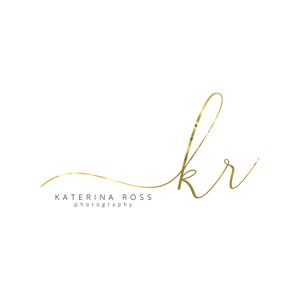 Premade Logo Design, Signature Logo Design, Name Logo, Business Logo, Signature Logo Realtor, Text Logo, Gold Logo, Custom Logo Design