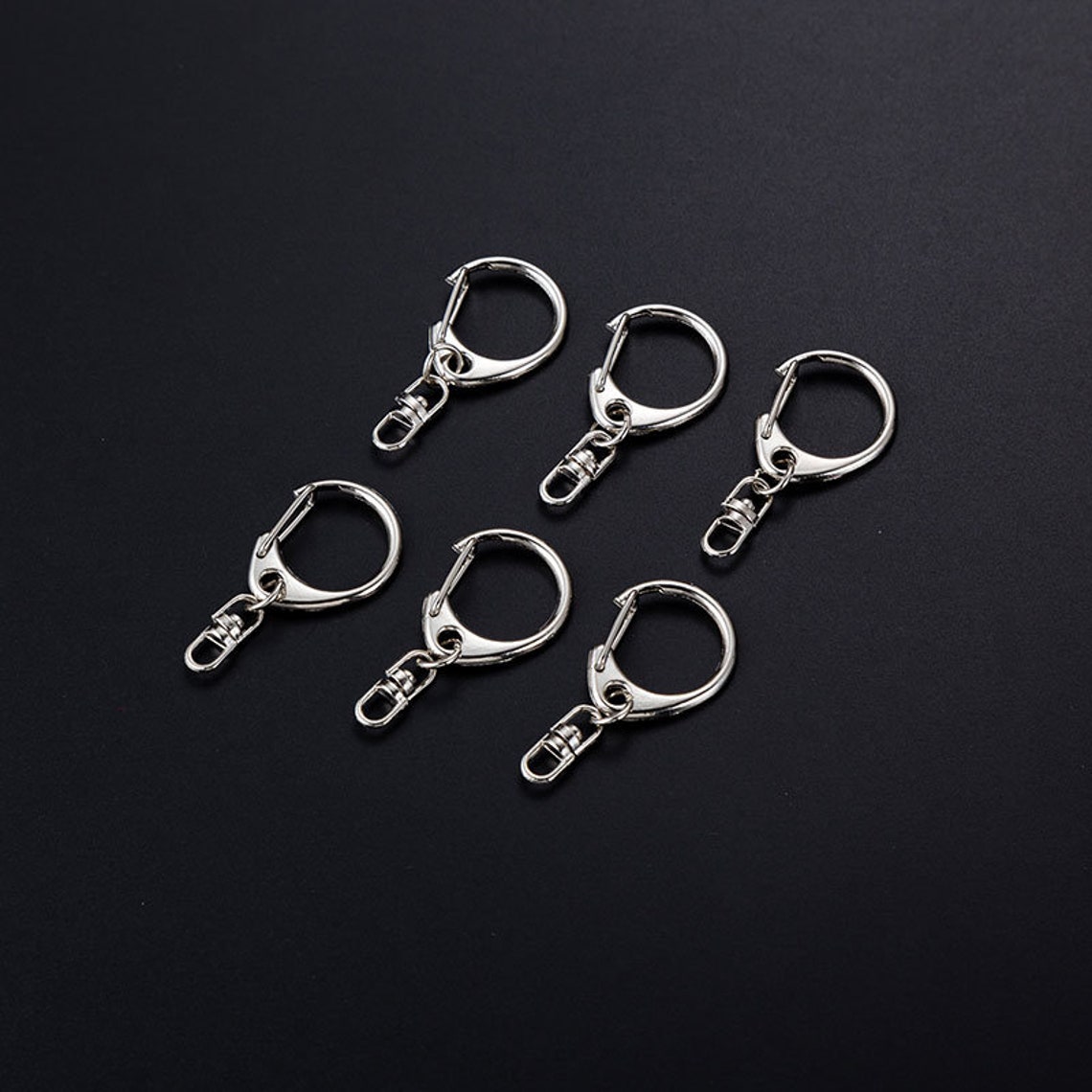 Metal Safety Snap Hook Key Chain C swivel snap hook key ring Etsy