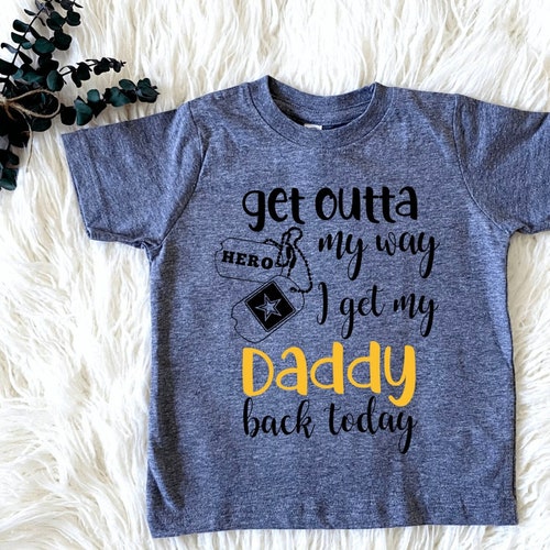 Custom Military Shirts Welcome Home 