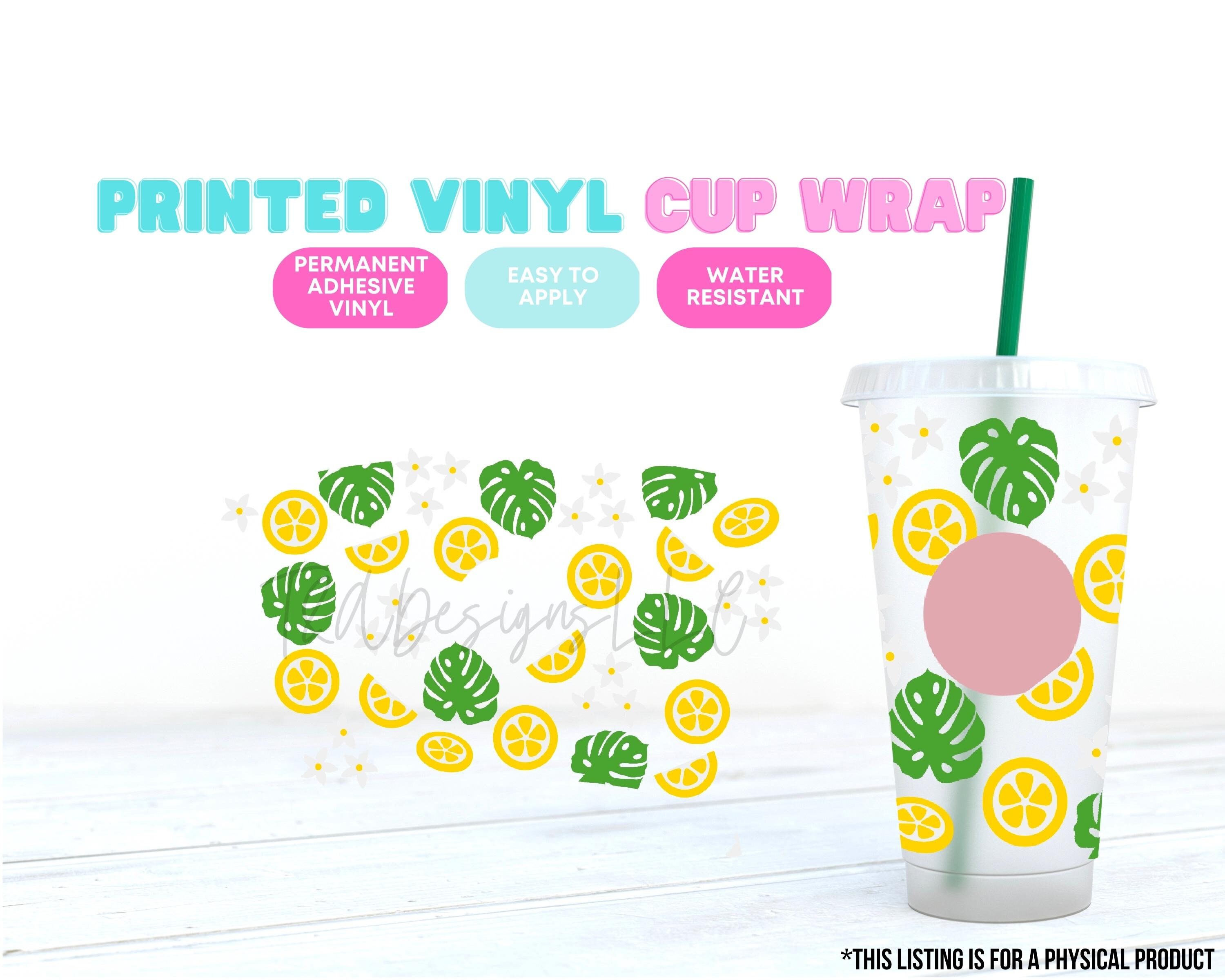 Printed Wraps, 24oz 710ml Cold Cups