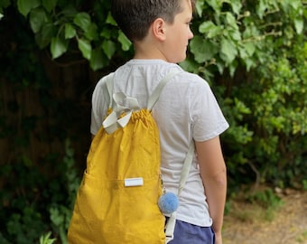 Kids Backpack - yellow