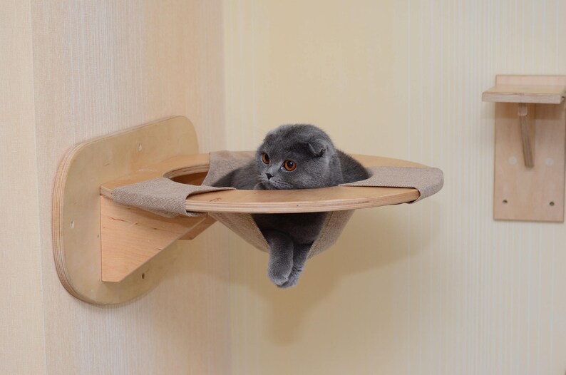 Cat Hammock Wall Bed Mounted Shelf Mount Furniture Shelves