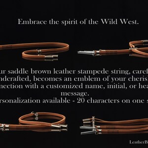 Stampede String Personalized Leather Cowboy Hat Stampede String: Western Chin Strap - Etsy