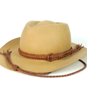 Whiskey Leather Cowboy Hut Bänder und Stampede String