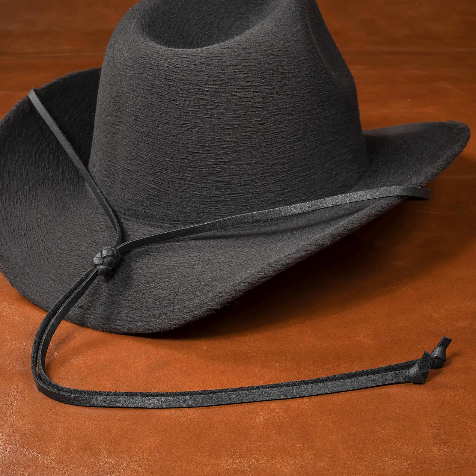 Stampede String Leather Stampede String: Adjustable Cowboy Hat Chin Strap - Etsy