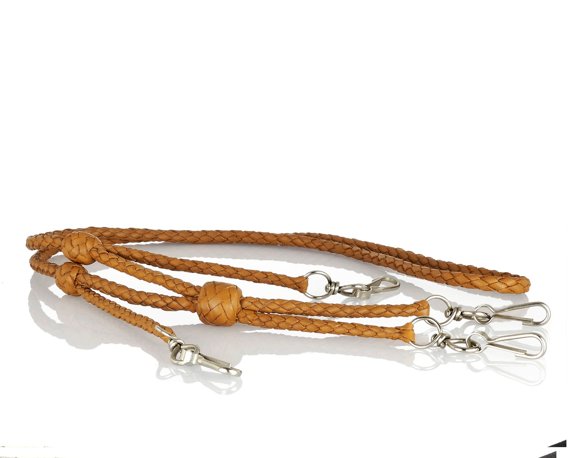 Braided Leather Duck Call Lanyard Leather Duck Hunting Etsy
