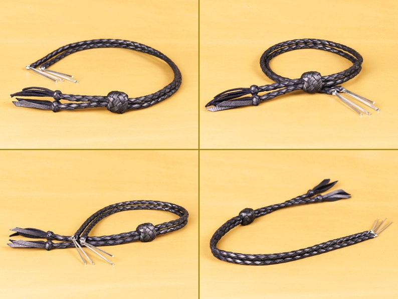 Black Leather Chin Strap Stampede String Cowboy Hat Band Etsy UK