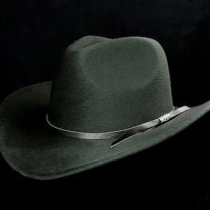 Western leather hat band, Panama hat band,