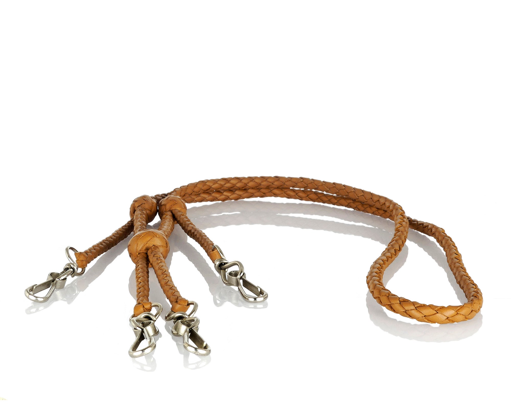 Braided Leather Duck Call Lanyard Leather Duck Hunting Etsy