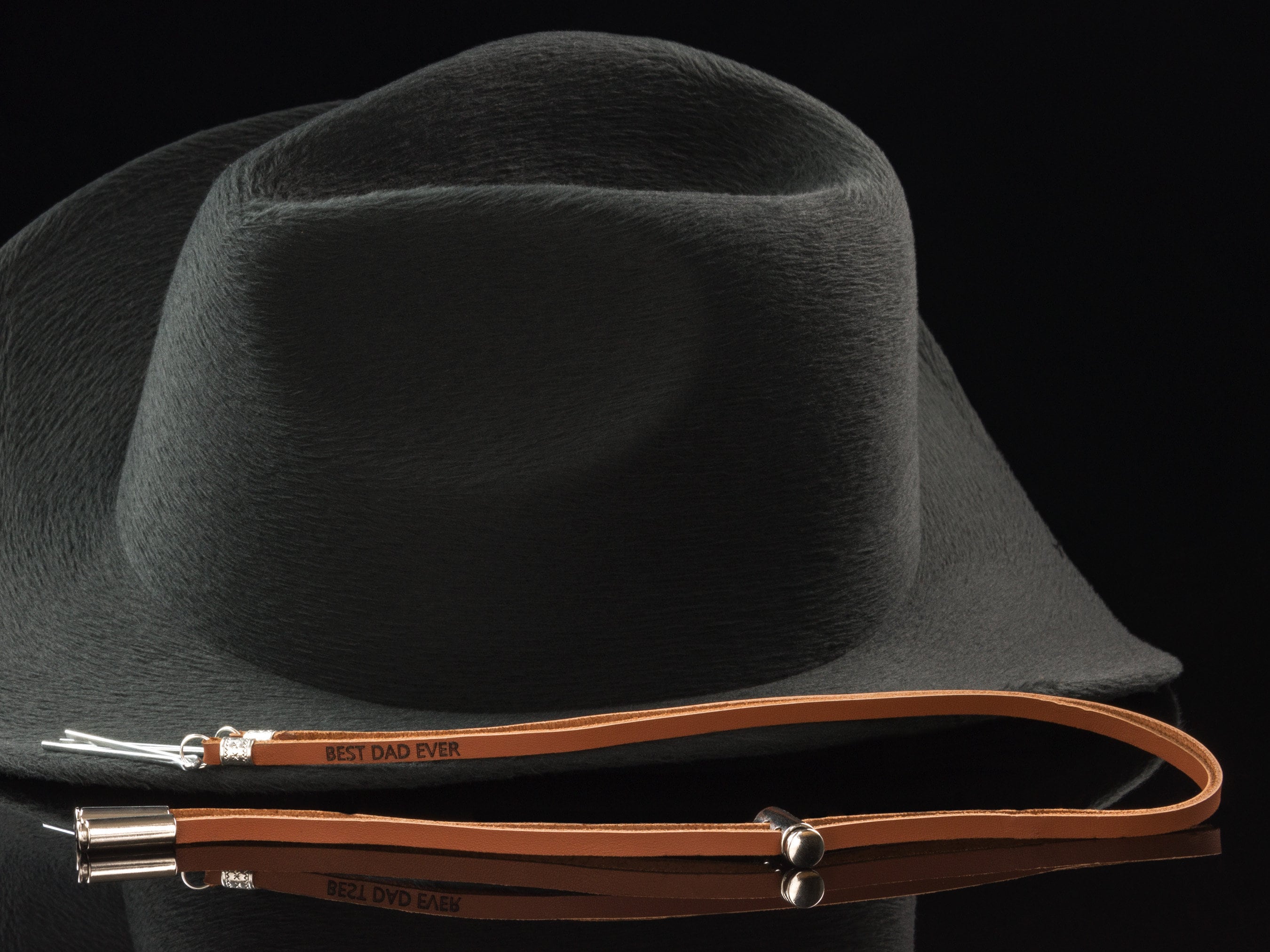 Stampede String Personalized Leather Cowboy Hat Stampede String: Western Chin Strap - Etsy