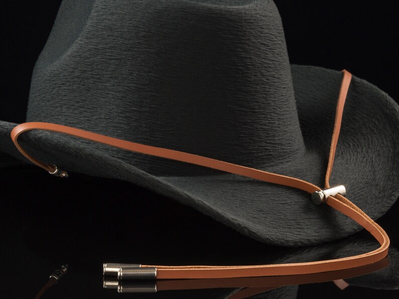 Stampede String Personalized Leather Cowboy Hat Stampede String: Western Chin Strap - Etsy