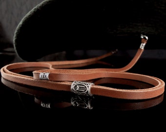 Poignets De Cowboy En Cuir – Classique Corde – Fait Main – Foofaraw Leather