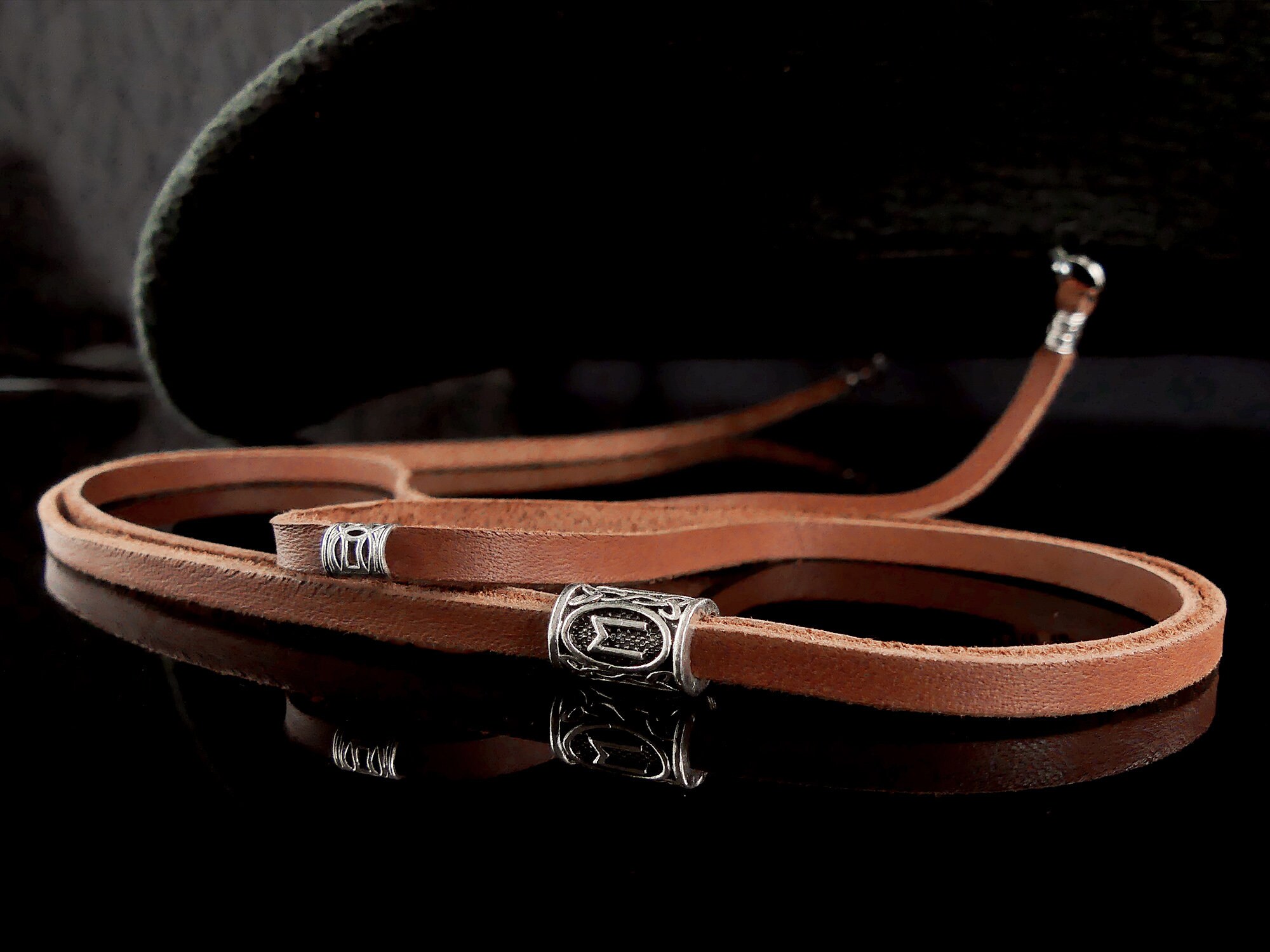 Saddle Custom Leather Stampede String for Cowboy Hats, Western Wear ...