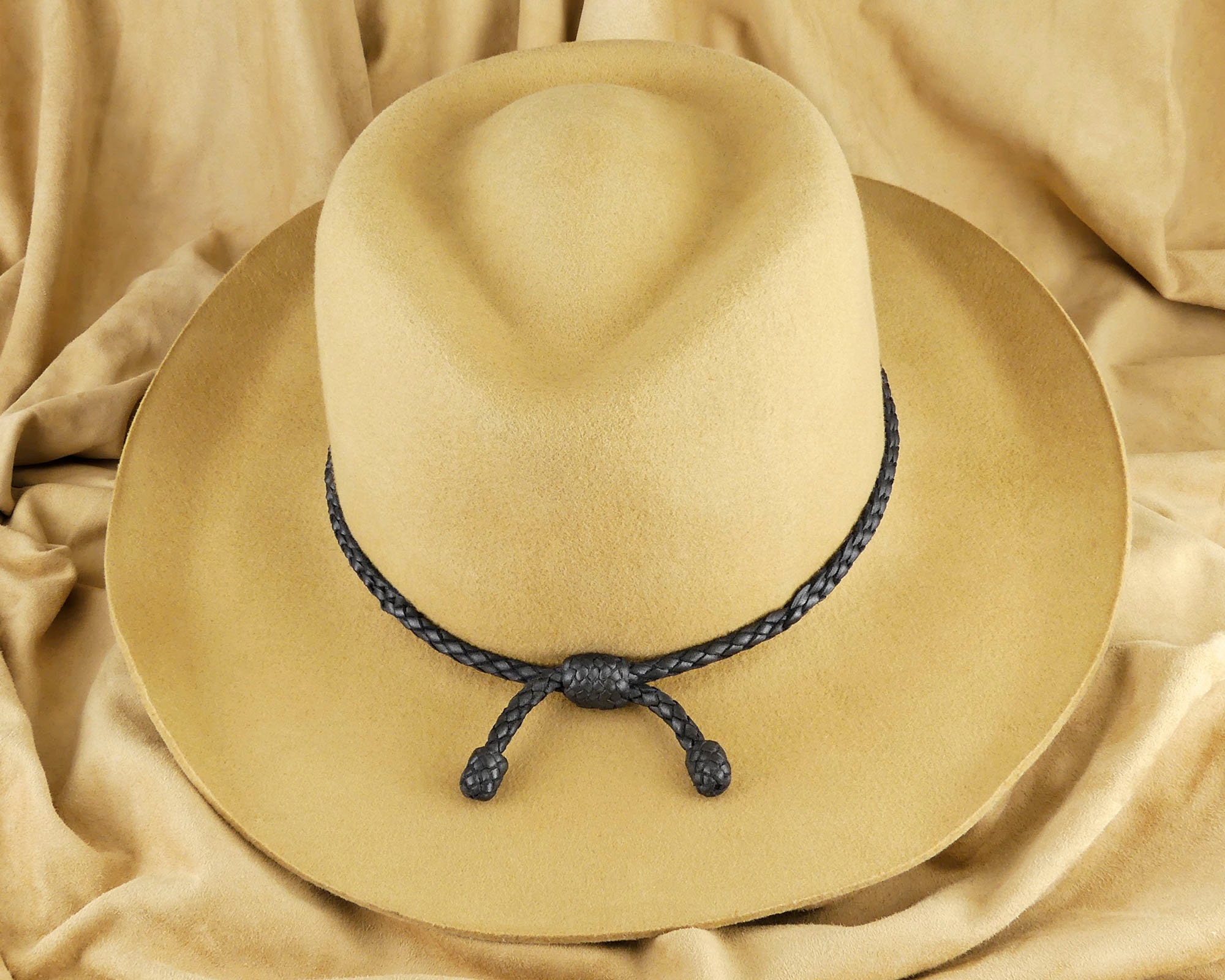 Spotted Hide Western Leather Band Choice Hat