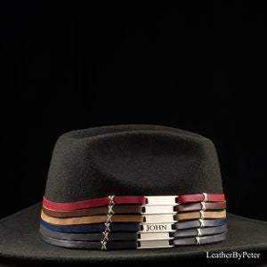 Western Leather Hat Band for a Unique Touch