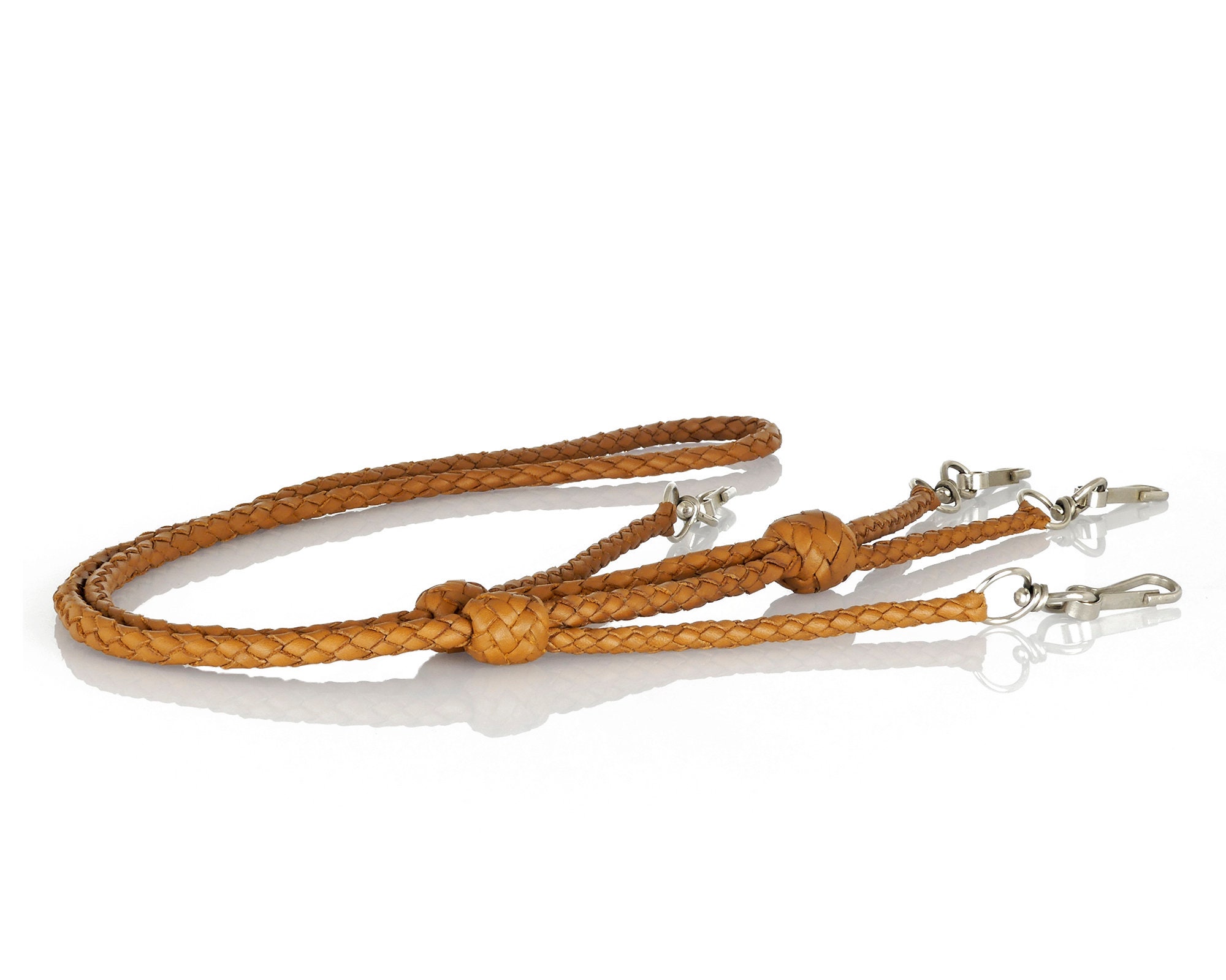 Braided Leather Duck Call Lanyard Leather Duck Hunting Etsy