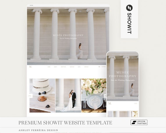 Premium Showit Website Template, Showit Template for Photographers, Showit Template for Wedding Planners, Showit Theme, Photographer Website