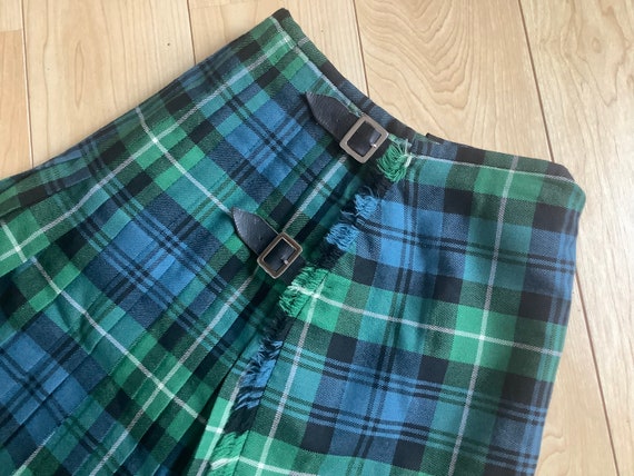 Donne vintage fatte a mano kilt scozzese Lamont Tartan vita | Etsy Italia