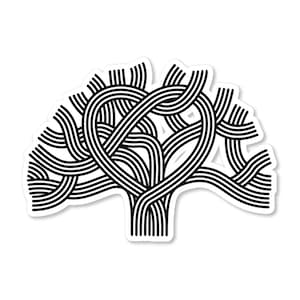 Oakland Love (Black) - Stickers