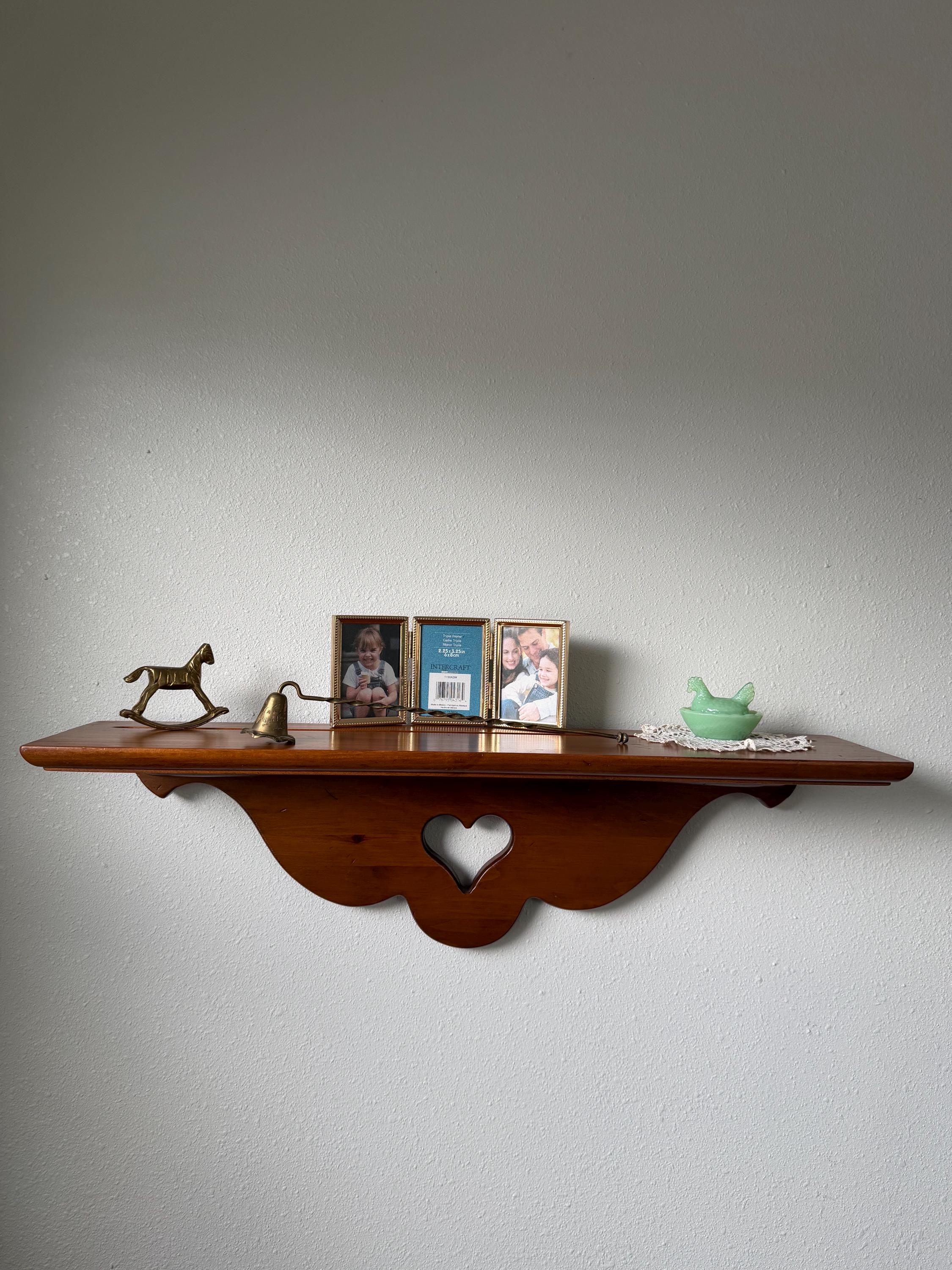 Heart Cut Out Shelf - Etsy