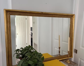 D. Milch & Son Vintage Ornate Gold Mirror