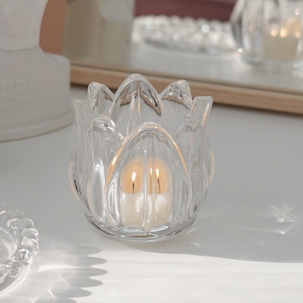 Flower Candle Holder Etsy