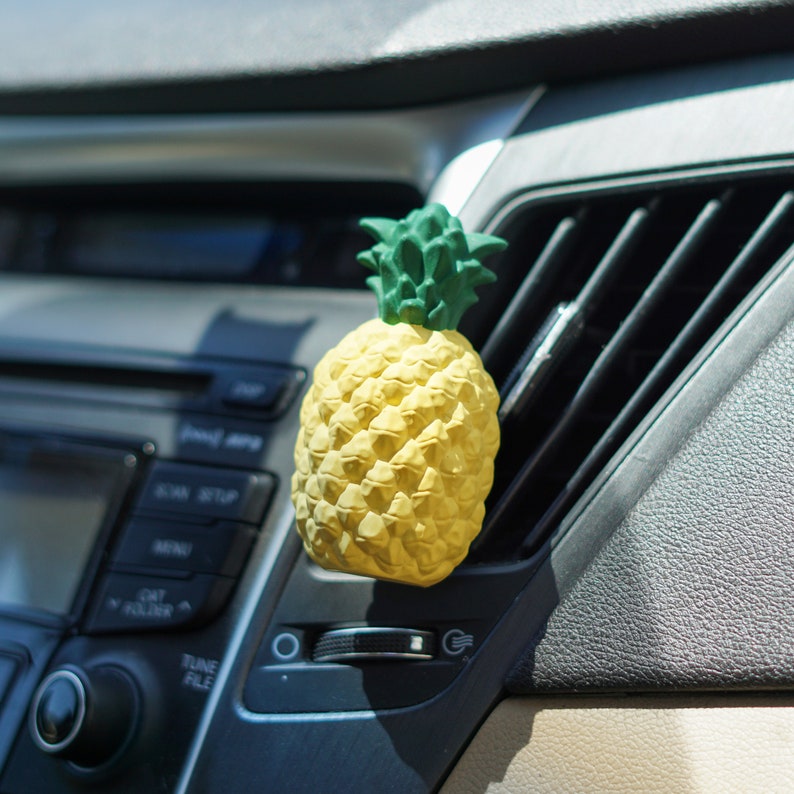 Pineapple Car Accessory Car Air Freshener Cute Car Etsy