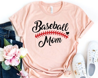 Baseball Mom Shirt, Baseball Tshirts, Baseball Shirt Gift, Game Day Shirt, Baseball Love, Baseball fan tee, Sports shirt, Sports mom gift