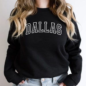 Dallas Sweatshirt, Football Sweatshirt, Game Day Sweatshirt, Dallas Sweatshirt, Mom Sweatshirt, Dallas Texas Sweatshirt, Women&#39;s Sweatshirt