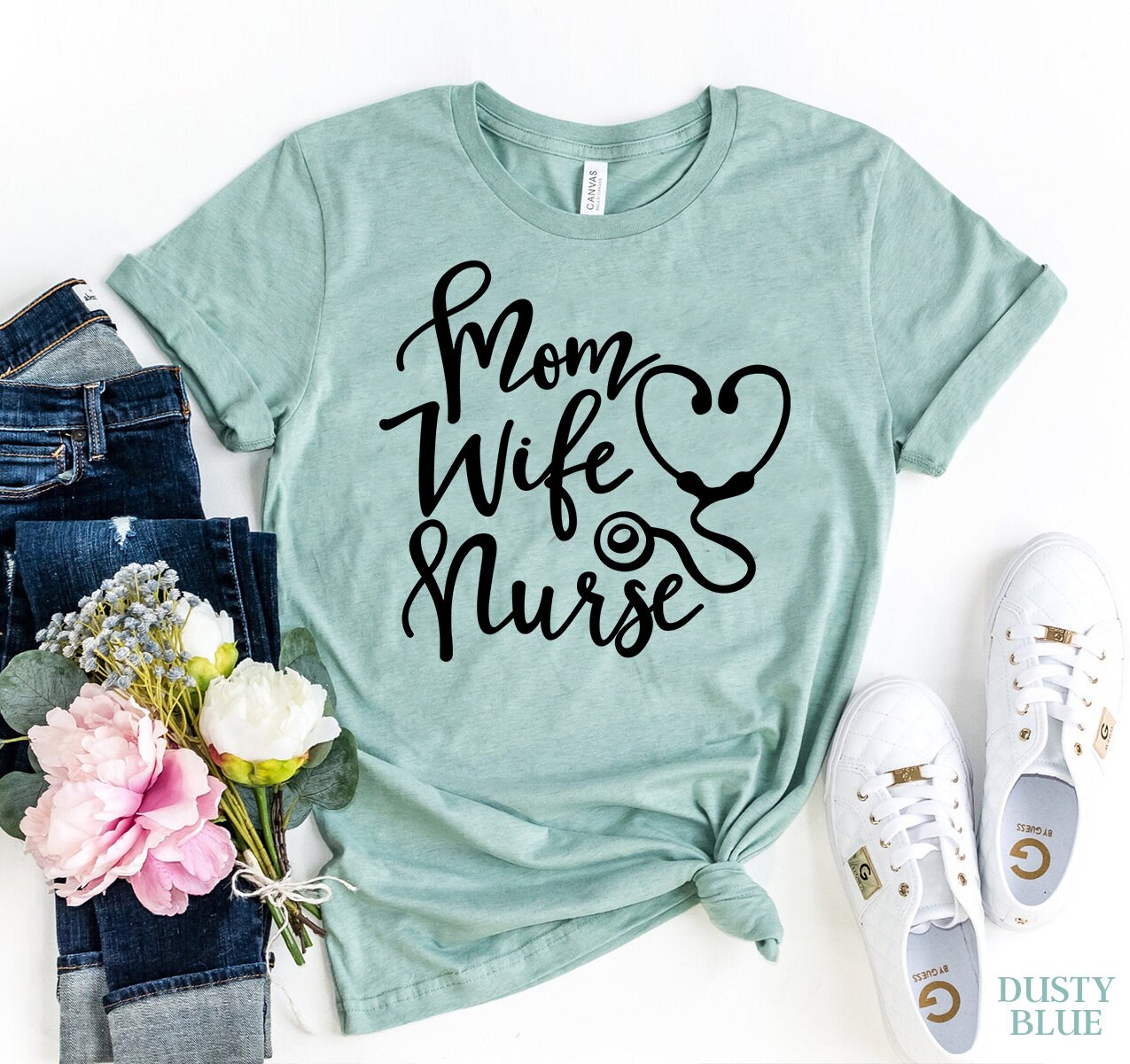 Mom Wife Nurse T-Shirt Mom Wife Nurse T-Shirt