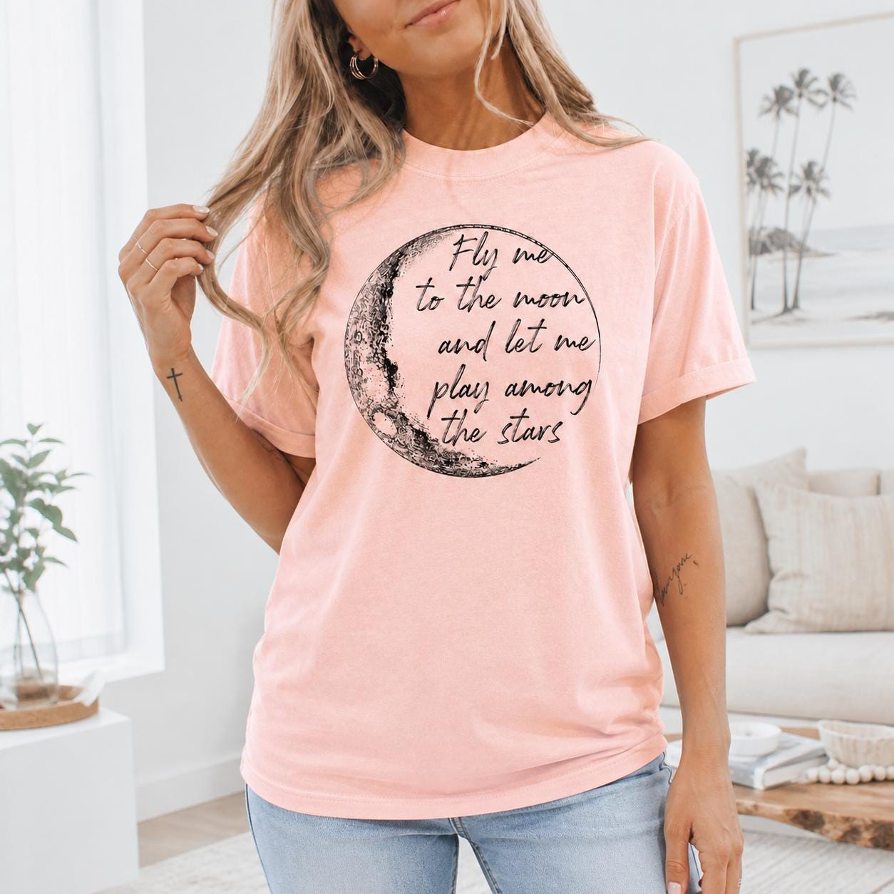 Fly Me to the Moon Shirt - Etsy