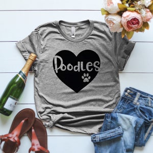Poodles T Shirt, I Love Poodles Sweetshirt, Poodle Lover T Shirt, Gift For Poodle Lover, Real Men Love Poodles T-Shirt, Funny Poodle SHirt