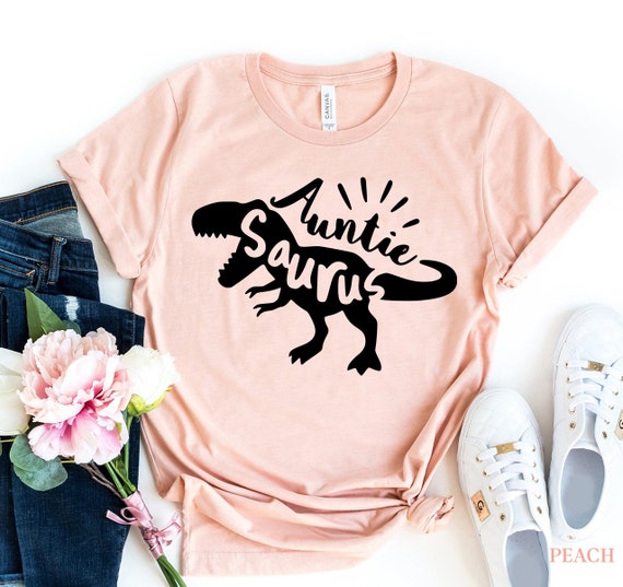 Auntie Saurus Rex T-Shirt Cute Gifts For Aunts Auntie Saurus Rex T-Shirt Cute Gifts For Aunts