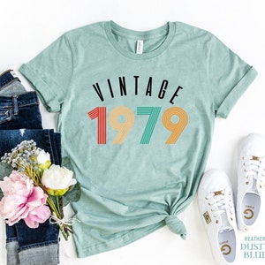 ヴィンテージ 1979 Tシャツ、41歳のシャツ、41歳の誕生日パーティーTシャツ、1979 Tシャツ、41歳の誕生日プレゼント、ヴィンテージ 1979 Tシャツ、誕生日プレゼント