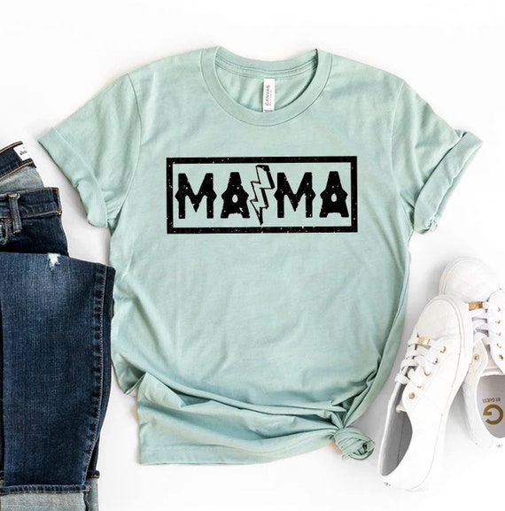 Mama T-Shirt, Mom Shirt, Cute Mom Shirt, Future Mama Tshirt, Mother's Day Gift, Mom Life Tshirt, Girl Mama Shirt, Mama To Be Shirt, Cute Tee