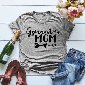 Gymnastics Mom Tshirt I Am Gymnastics Mom Gymnastics Mom Baseball Shirt Gymnastics T-Shirt I Am A Gymnastics Mom My Heart Is Full Shirt