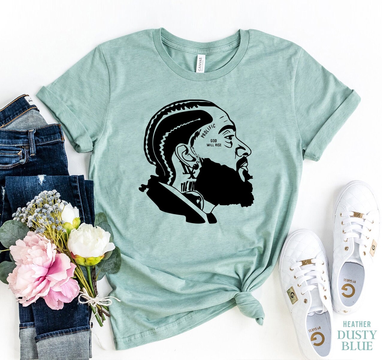Nipsey Hussle t shirt Cool shirt Los Angeles Music icon | Etsy
