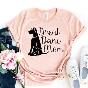 Great Dane Mom Shirt, Great Dane Life, Dane Owner T-shirt, Great Dane Gift, Great Dane Mom Shirt, Great Dane Lover Tee, Cute Dog Mom Gift