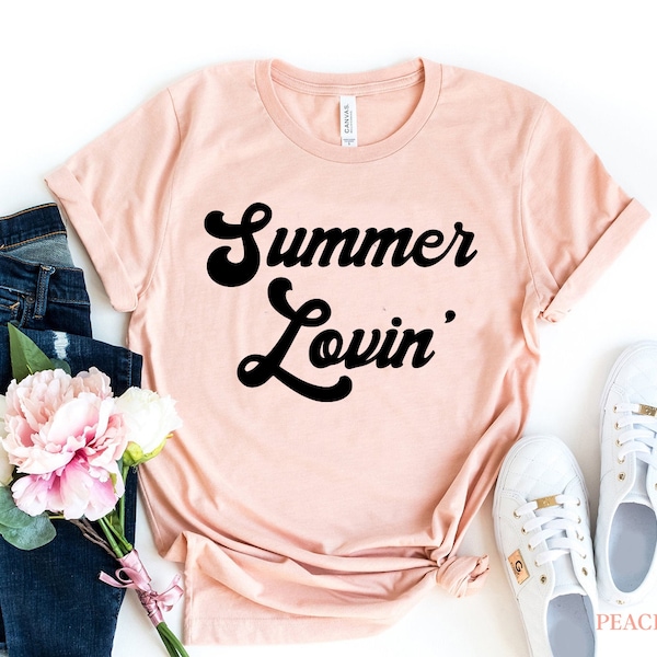 Summer Lovin', Summer Tee, Bring On Summer Shirt, Vacation Tee, Love Summer, Lake Shirt, Summer Vibes, Beach Shirt, Fun Under The Sun, Gift