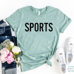Sports T-shirt, Funny Sports T-shirt, Sports Mom Shirt, Baseball Mom, Go Team, Football T-shirt for Women, Trending Tee, Cute gift for her