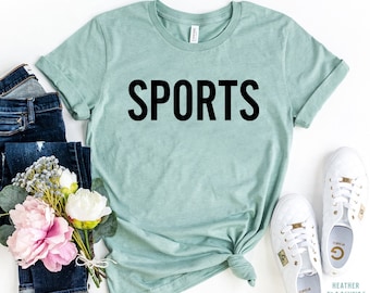 Sports T-shirt, Funny Sports T-shirt, Sports Mom Shirt, Baseball Mom, Go Team, Football T-shirt for Women, Trending Tee, Cute gift for her