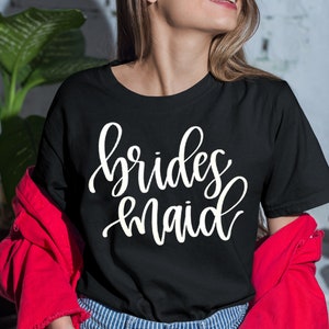 Wedding Party T-Shirt, Bridesmaid T-Shirt, Bridesmaid Proposal, Engagement Party T-Shirt, Bridesmaid Gift, Shirt for bridesmaid, Bride Squad