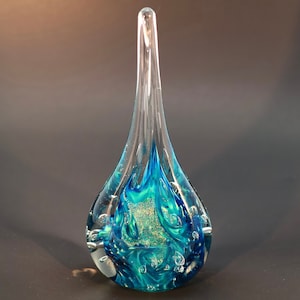 Ocean Tides-TD / Handblown Glass Paperweights