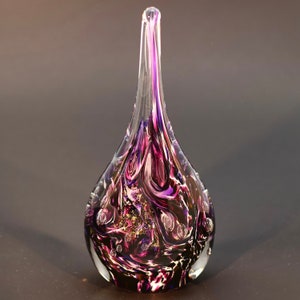 Violet Nights-TD / Handblown Glass Paperweights