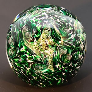 Woodland Fairytale - RD / Hand Blown Glass Paperweights
