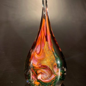 Galaxy Sunset-TD / Handblown Glass Paperweights
