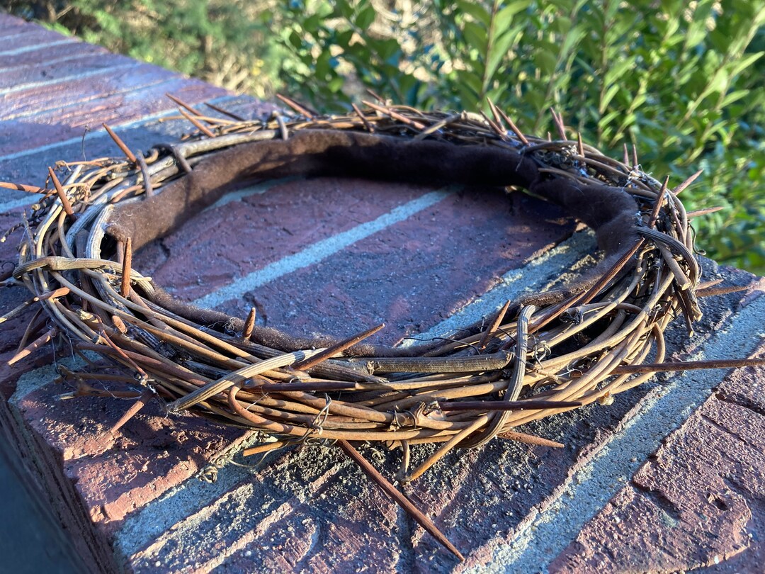 diy crown of thorns headpiece