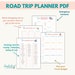 Ultimate Road Trip Planner, Printable Road Trip Planner Bundle, Family Vacation Planner, Travel ...